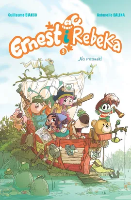 Komiksy są super! Ernest i Rebeka. Na ratunek. Tom 3