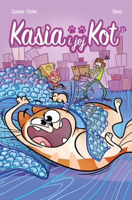 Komiksy są super! Kasia i jej kot. Tom 2