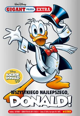 Gigant Poleca Extra. Tom 3/2024. Wszystkiego najlepszego Donald