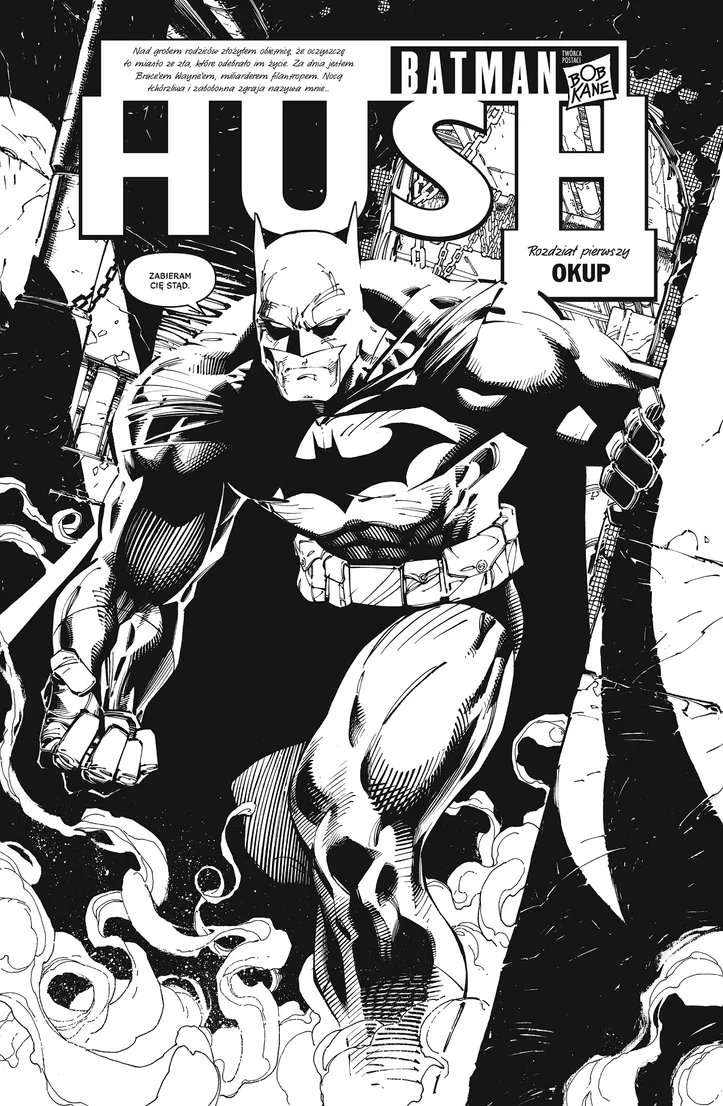 Batman Noir. Hush - (Komiks) - Księgarnia Internetowa Egmont