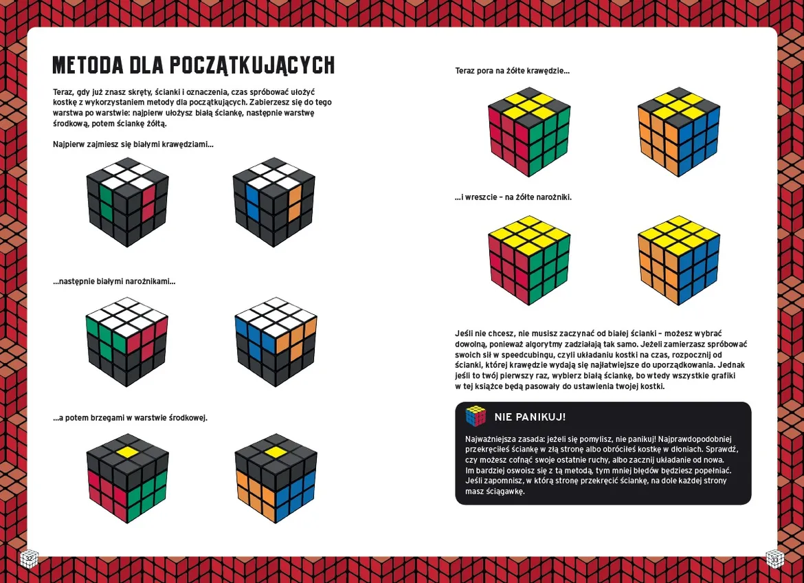 Jak Ukladac Kostke Rubika 3x3 Jak Ułożyć Kostkę Rubika 3x3 Dla Dzieci - Margaret Wiegel