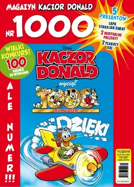 Kaczor Donald 11 - 1000. numer