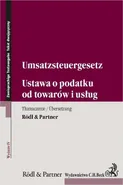 Ustawa o podatku od towarów i usług. Umsatzsteuergesetz - Rödl & Partner