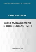 Cost Management in Business Activity - Karolina Rybicka