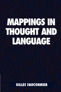 Mappings in Thought and Language - Gilles Fauconnier