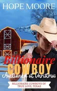 Billionaire Cowboy Auctioned at Christmas - Hope Moore