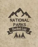 U. S. National Parks Bucket List Book - Teresa Rother