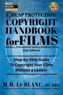 CHEAP PROTECTION, COPYRIGHT HANDBOOK FOR FILMS, 2nd Edition - Blanc M. M. Le