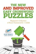 The New and Improved Easy Crossword Puzzles | Beginner's Collection of Brain Games (with 70 drills!) - Therapist Puzzle