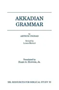 Akkadian Grammar - Arthur Ungnad