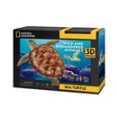 Puzzle 3D Żółw morski