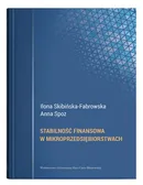 Stabilność finansowa w mikroprzedsiębiorstwach - Ilona Skibińska-Fabrowska