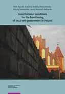 Constitutional conditions for the functioning of local self-government in Poland - Jacek Wantoch-Rekowski