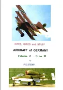 Kites, Birds & Stuff - Aircraft of GERMANY - E to H - P. D. Stemp