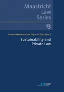 Sustainability and Private Law