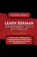 Learn German For Beginners Easily & In Your Car!  Vocabulary Edition - Immersion Languages