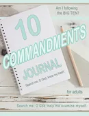 TEN COMMANDMENTS JOURNAL for adults - Cheryl Zehr
