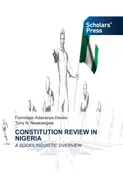 CONSTITUTION REVIEW IN NIGERIA - Funmilayo Adesanya-Davies