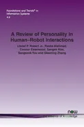 A Review of Personality in Human-Robot Interactions - Jr. Lionel P. Robert