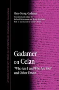 Gadamer on Celan - Hans-Georg Gadamer