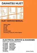 Daihatsu Hijet English Electrical Service Manual S200P S210P S320V S330V - James Danko
