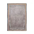 Kalendarz Paperblanks 2024 Frederick Douglass, Letter for Civil Rights Midi tygodniowy HOR Flexi - Paperblanks