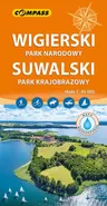 Wigierski Park Narodowy, Suwalski Park Krajobrazowy mapa laminowana - Praca zbiorowa