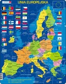 Larsen Unia Europejska Mapa, Flagi (Maxi) PL