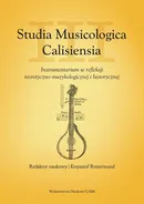 Studia Musicologica Calisiensia Tom 3