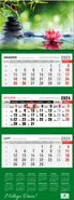 Kalendarz 2024 trójdzielny Zen KT-2 v.48