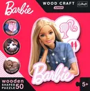 Puzzle 50 Wood Craft Junior Piękna Barbie