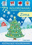 Zima 72 kolorowanki i zabawy edukacyjne - Teresa Warzecha