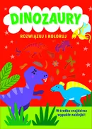 Rozwiązuj i koloruj Dinozaury