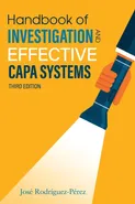 Handbook of Investigation and Effective CAPA Systems - Jose (Pepe) Rodriguez-Perez