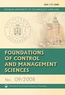 Foundations of Control 9/2008 - Praca zbiorowa