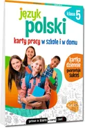 Język polski. Karty pracy w szkole i w domu Klasa 5 - Karolina Cichocka