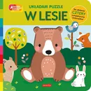 W lesie Akademia mądrego dziecka Układam puzzle - Rebecca Weerasekera