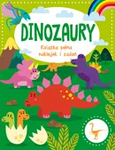 Dinozaury Książka pełna naklejek i zadań