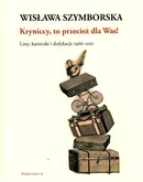 Kryniccy, to przecież dla Was! Listy, karteczki i dedykacje 1966-2011 - Ryszard Krynicki