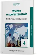 Wiedza o społeczeństwie 4 Maturalne karty pracy Zakres rozszerzony - Mikołaj Walczyk