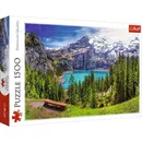 Puzzle 1500 Jezioro Oeschinen Alpy Szwajcaria