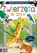 Bystry przedszkolak Album z naklejkami Zwierzęta w zoo - Osuchowska Zuzanna