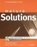 Matura Solutions Upper Intermediate workbook z płytą CD - Paul Davies