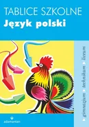 Tablice szkolne Język polski - Outlet