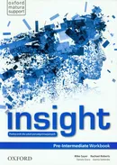 Insight Pre-Intermediate Workbook - Outlet - Fiona Beddall