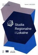 Studia Regionalne i Lokalne 3 ( 93) 2023