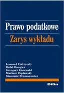 Prawo podatkowe Zarys wykładu - Outlet - Rafał Dowgier