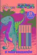 Lubię Dinozaury Numerkowe kolorowanki część 4 W parku dinozaurów