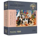 Puzzle drewniane Psia przyjaźń 1000