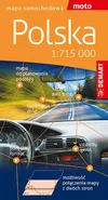 Polska 1:715 000 mapa samochodowa